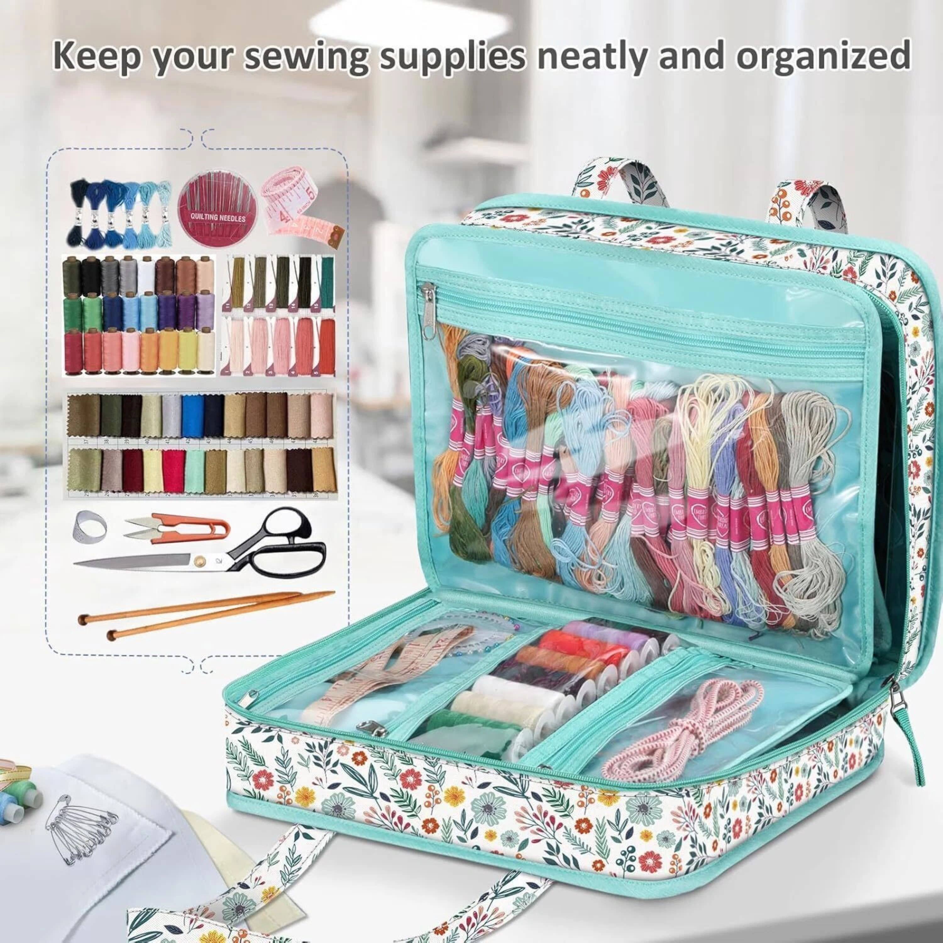 Keep your sewing supplies neatly and organized