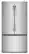 Front. Whirlpool - 36 in. Wide 24 cu. ft. 3-Door French Door Counter Depth Refrigerator - Fingerprint-Resistant Stainless Finish.