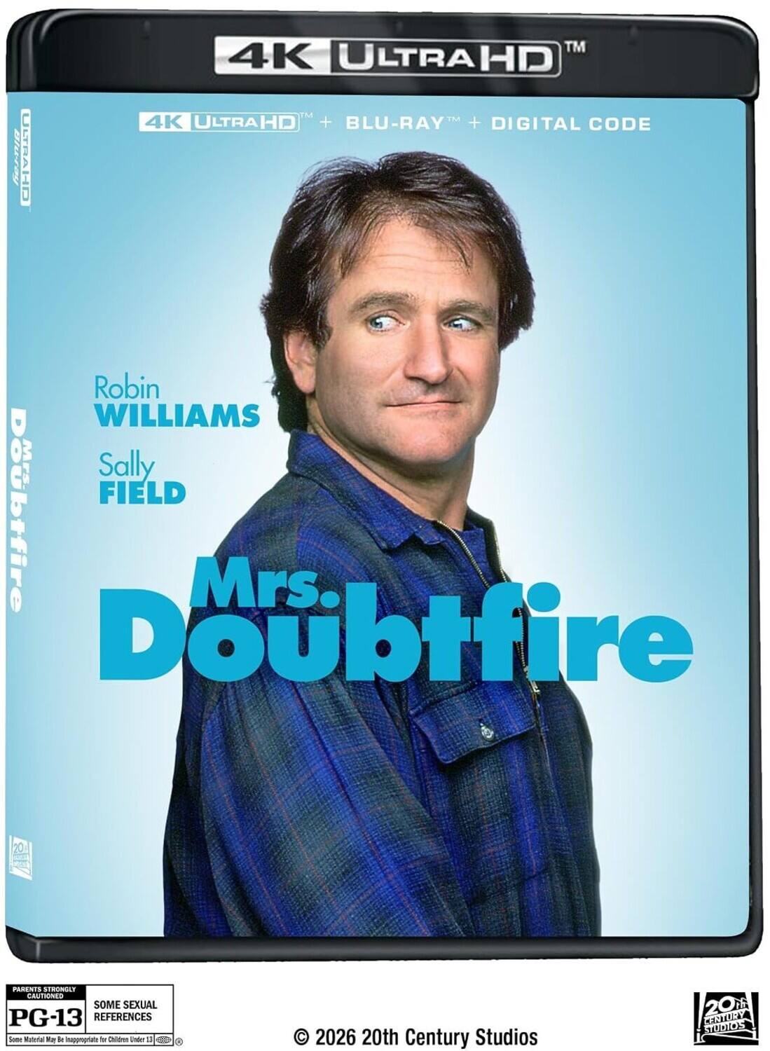 Mrs. Doubtfire   - 4K Blu-Ray [Standard] [4K Ultra HD Blu-ray]