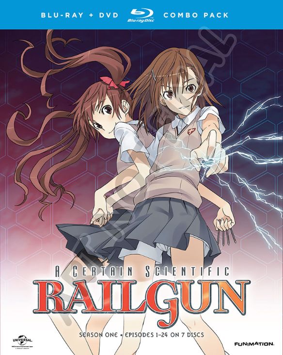  A Certain Scientific Railgun: Season One [7 Discs] [Blu-ray/DVD]