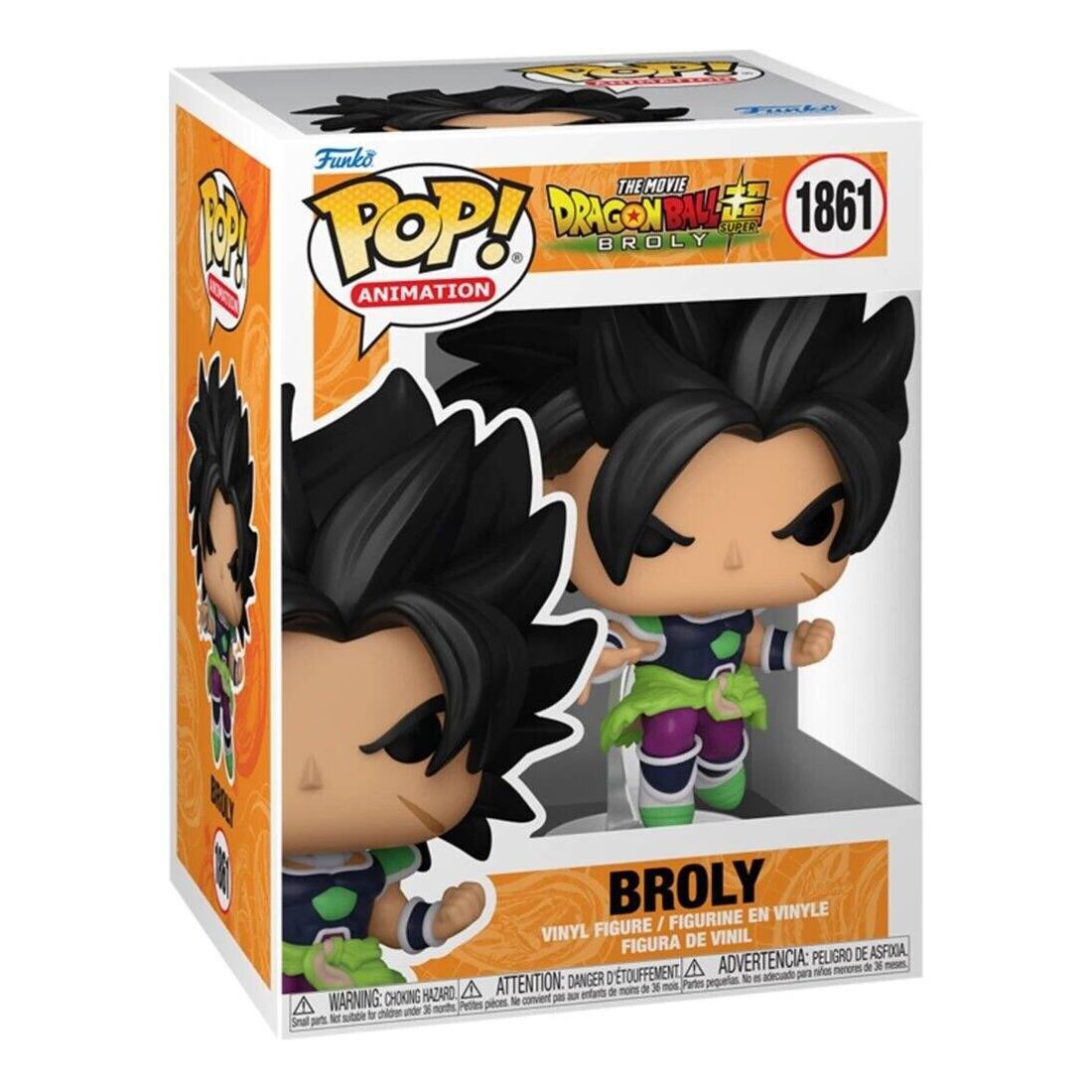 FP TORLD Funko THE MOVIE POP! DRAGON BALL SUPER 1861 P ANIMATION BROLY BROLY EN VINYLE FIGURE / FIGURINE VINYL DE VINIL FIGURA DE ASFIGA ADVERTENCIA: PELIGRO DE ASPHIXIO DANGER D'ÉTOUFFEMENT ADVERTENCIA: PELIGRO DE ASPHIXIO WARNING: CHOKING HAZARD