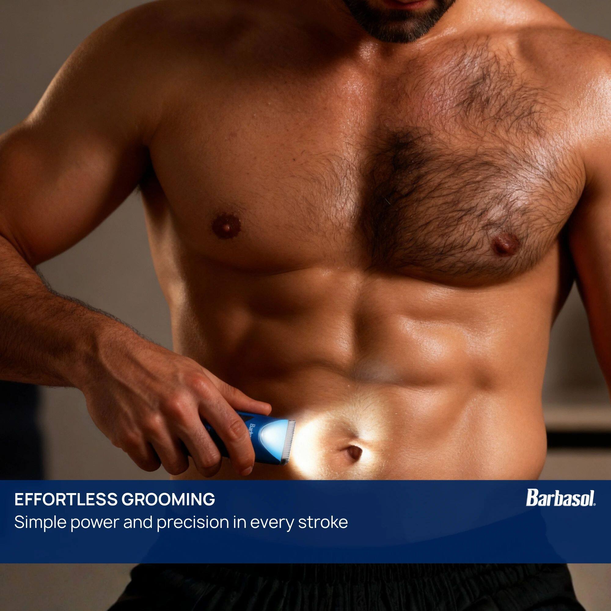 EFFORTLESS GROOMING  
Simple power and precision in every stroke  
Barbasol