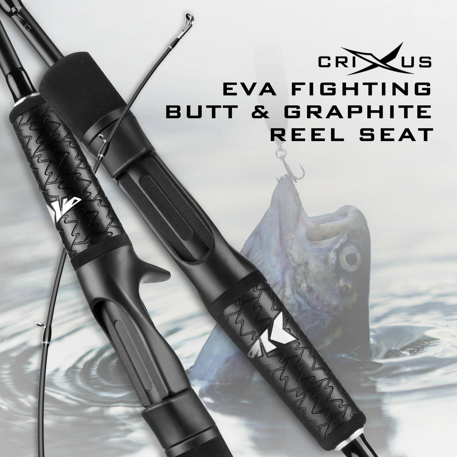 CRIUS  
EVA FIGHTING BUTT & GRAPHITE REEL SEAT