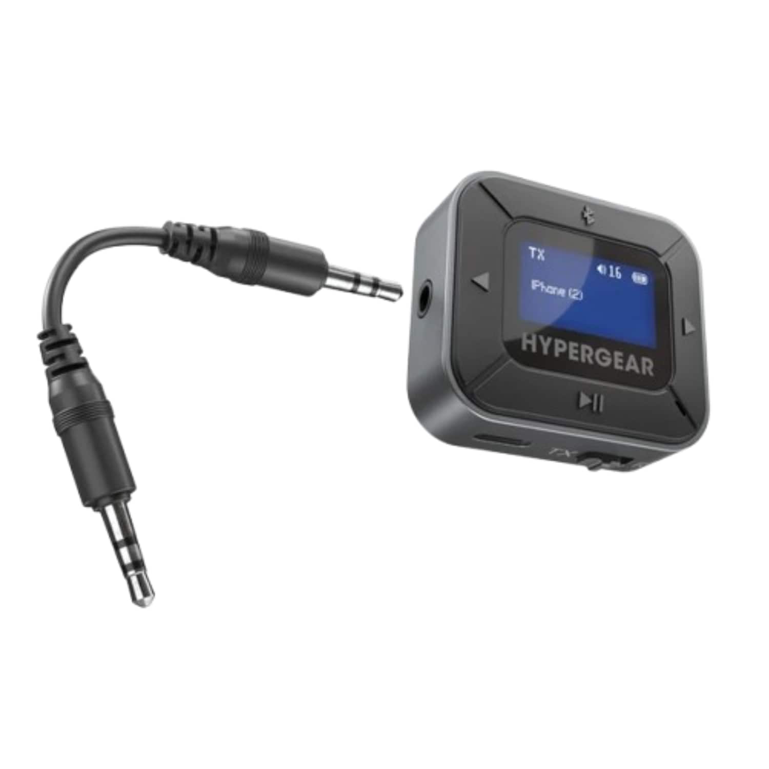 Stock Preferred - IntelliCast Flight Audio Transmitter Receiver Bluetooth 5.3 Wireless Adapter - Black