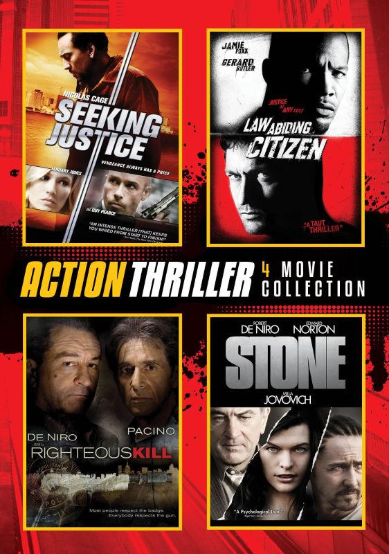 Action Thriller 4 Movie Collection [4 Discs] [DVD]