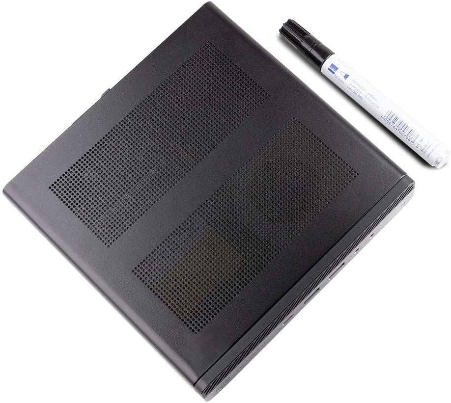 Alt View 1. HP - HP EliteDesk 800G3 Mini Desktop PC, Intel i7-6700 up to 4.0GHz, 32GB DDR4, 1TB NVMe SSD, USB WiFi & BT, Windows 11 Pro - Black.