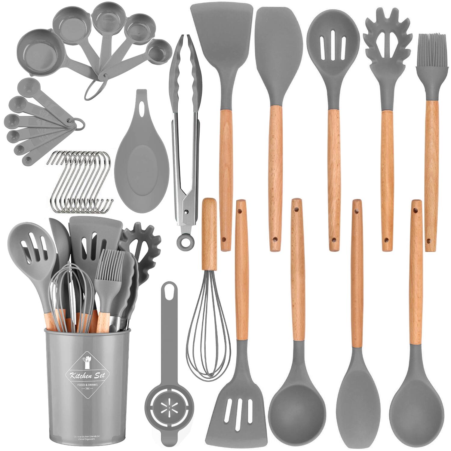 Kitchen Set  
Food & Drinks  
18-Piece Set