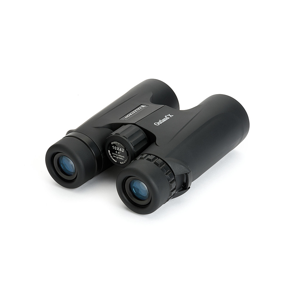 Angle View: Celestron - Outland X 10 x 42 Waterproof Binoculars - Black