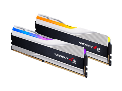 G.SKILL Trident Z5 RGB 32GB DDR5 6000MHz RAM (2x16GB) Silver G.SKILL Trident Z5 RGB 32GB DDR5 6000MHz RAM (2x16GB) Silver