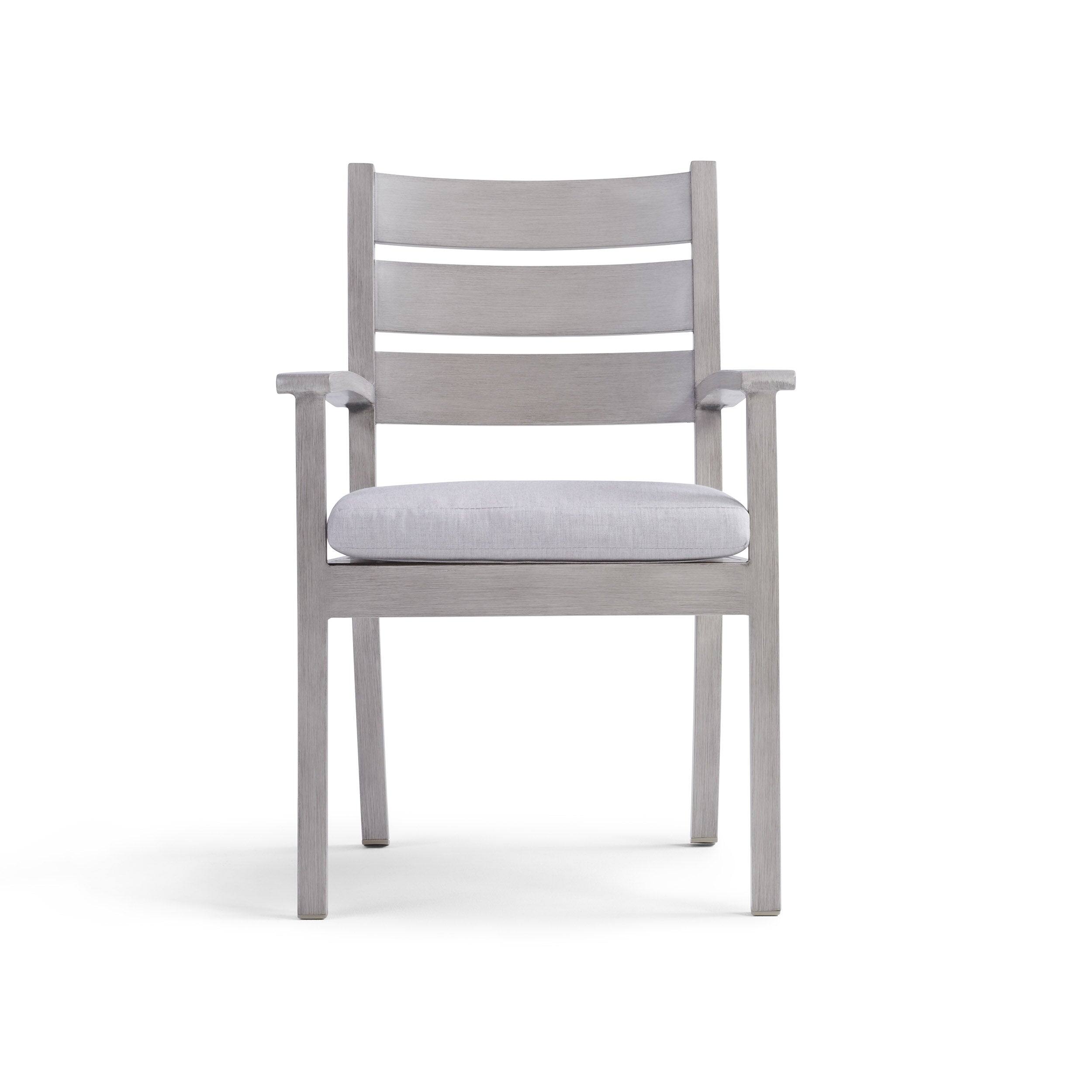 Alt View 4. Yardbird® - Eden 5 Piece Round Dining Set - Silver.