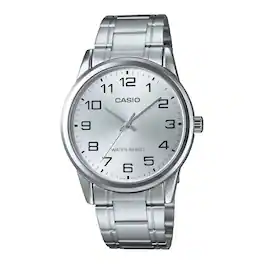 Casio - Men’s Bracelet Watch with Dial - MTP-V001D-7B - Silver