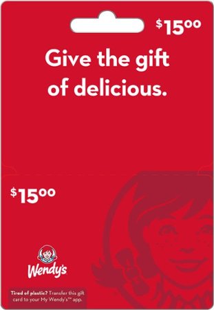 Wendy's - $15 Gift Card