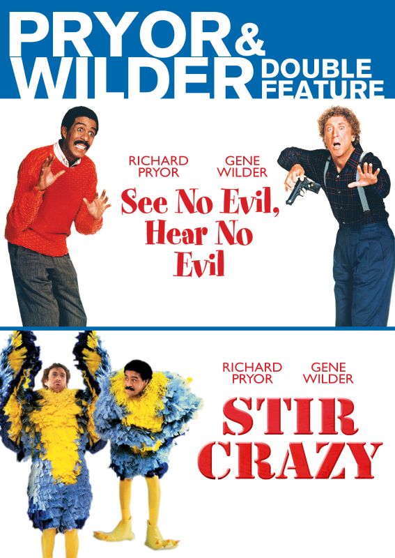  Pryor &amp; Wilder Double Feature: See No Evil, Hear No Evil/Stir Crazy [DVD]