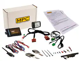 MPC - 2-Way LCD Remote Start Keyless Entry Kit For 2007-2013 Acura MDX - Plug-n-Play - Black