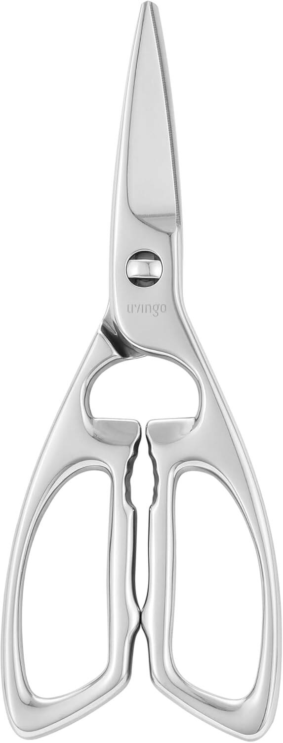 Front. Livingo - Heavy Duty Stainless Steel Multi-Purpose Kitchen Scissors.