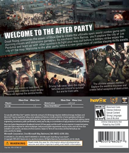 Dead Rising 3 (XBOX ONE) cheap - Price of $11.72