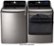 Alt View Zoom 11. LG - 5.7 Cu. Ft. 14-Cycle High-Efficiency Top-Loading Washer with Steam - Graphite Steel.