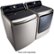 Alt View Zoom 12. LG - 5.7 Cu. Ft. 14-Cycle High-Efficiency Top-Loading Washer with Steam - Graphite Steel.