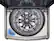 Alt View 2. LG - 5.7 Cu. Ft. 14-Cycle High-Efficiency Top-Loading Washer with Steam - Graphite Steel.