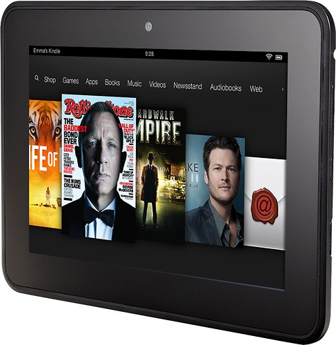 Kindle Fire HDX 7 16GB Black B00BWYQ9YE - Best Buy