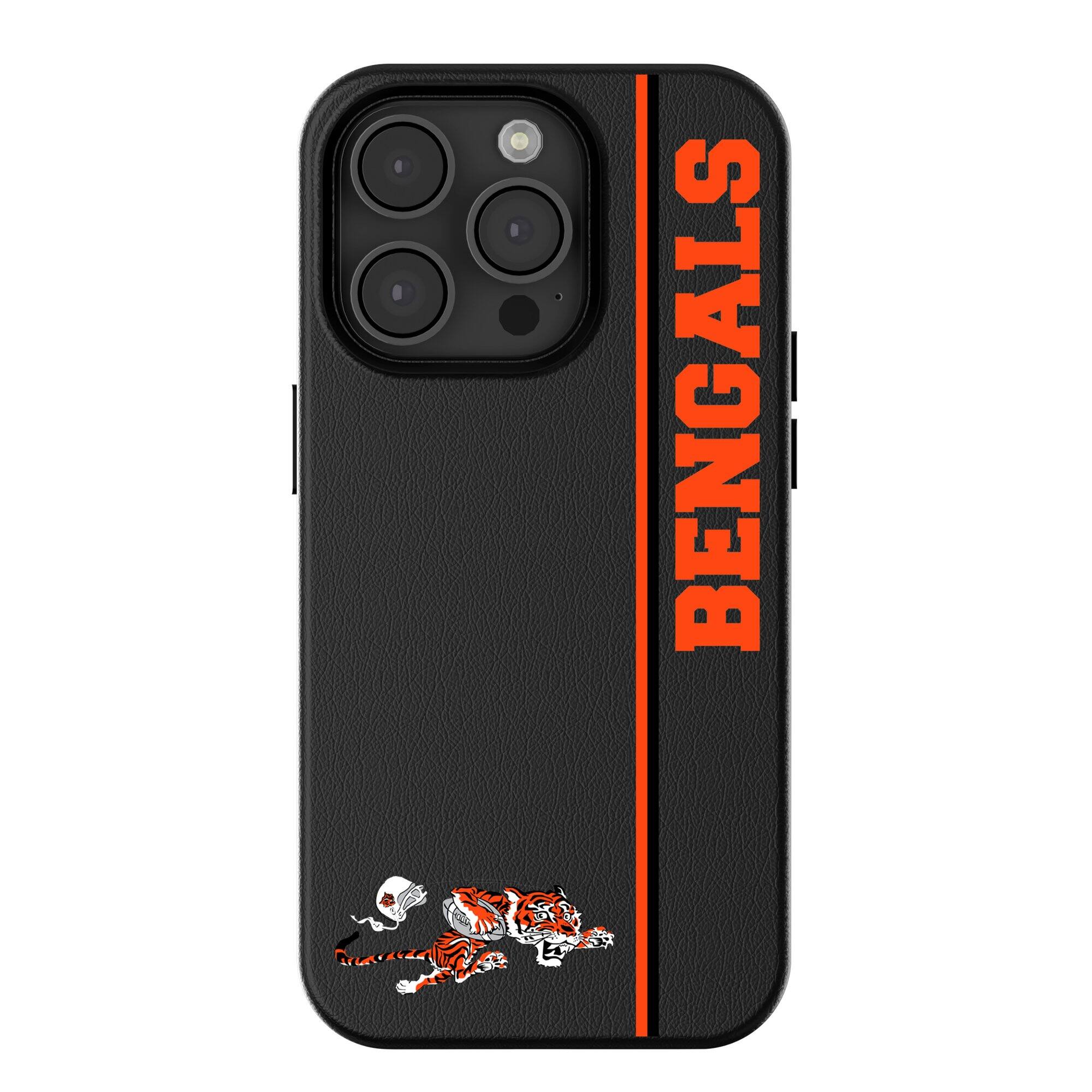 Keyscaper - NFL - Cincinnati Bengals Throwback Logo iPhone Magnetic Bump Case - 15 Pro - Black price history on PriceWatchPro