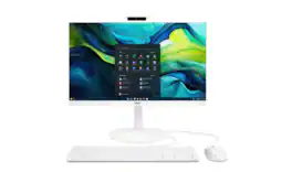 Acer - Refurbished Excellent - Aspire C27-2G-UR13 27" All-in-One Desktop FHD IPS LED AMD Ryzen 7 5700U 16GB 1TB SSD