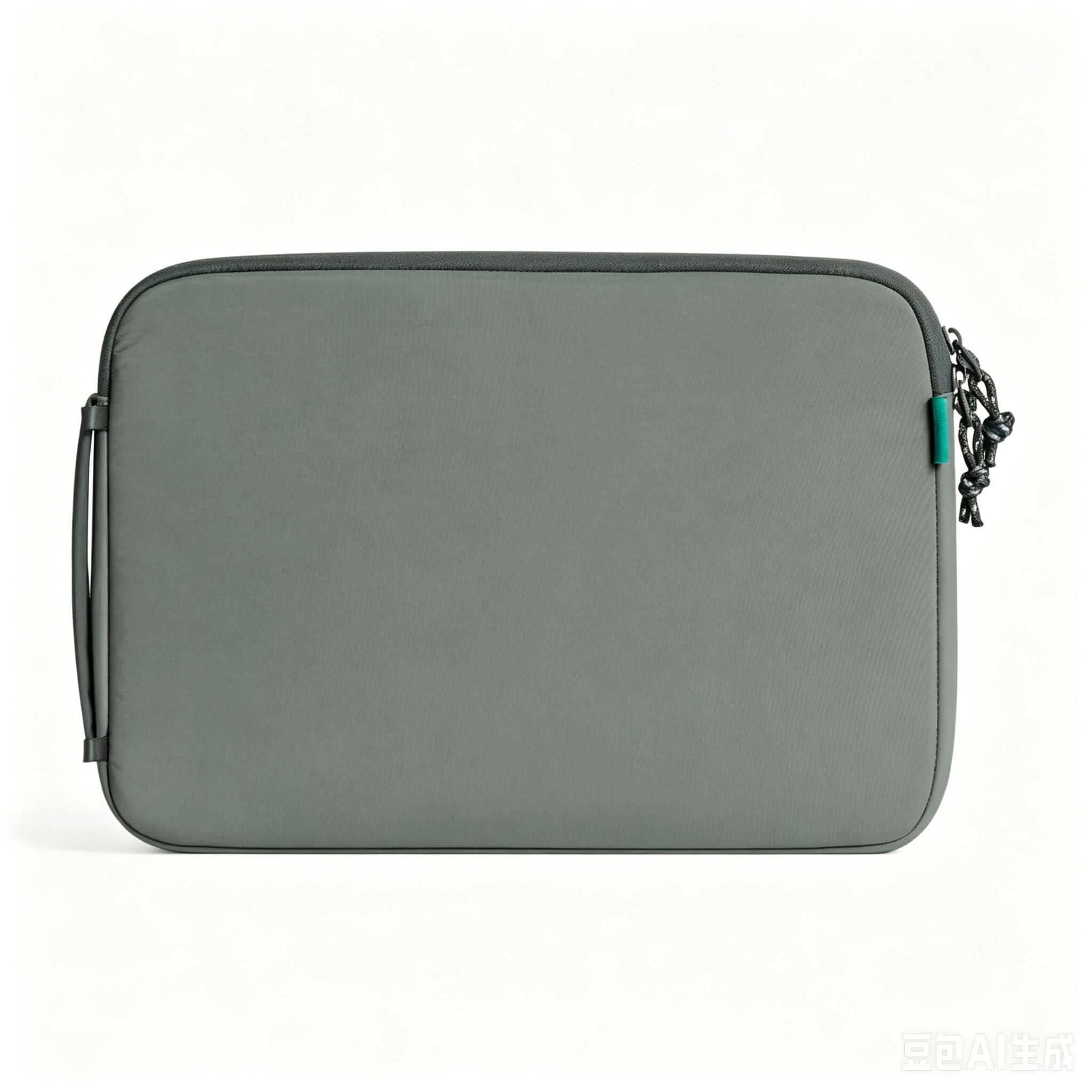 Back. Bagsmart - Crush 14" Laptop Sleeve with Adjustable Straps, Shockproof Case for MacBook, Dell, HP, Lenovo, Asus & Acer - Zink.