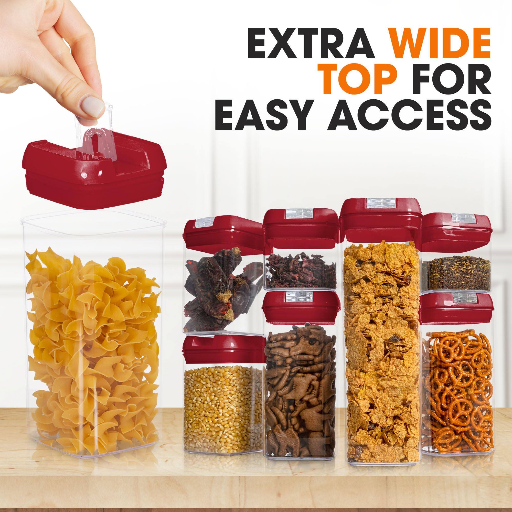 EXTRA WIDE TOP FOR EASY ACCESS