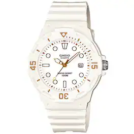 Casio - Women's Water-Resistant Analog Watch with Dial - LRW-200H-7E2V - White