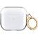 Front. SaharaCase - Hybrid Flex Series Case for Apple AirPods 3 (3rd Generation) - Clear.