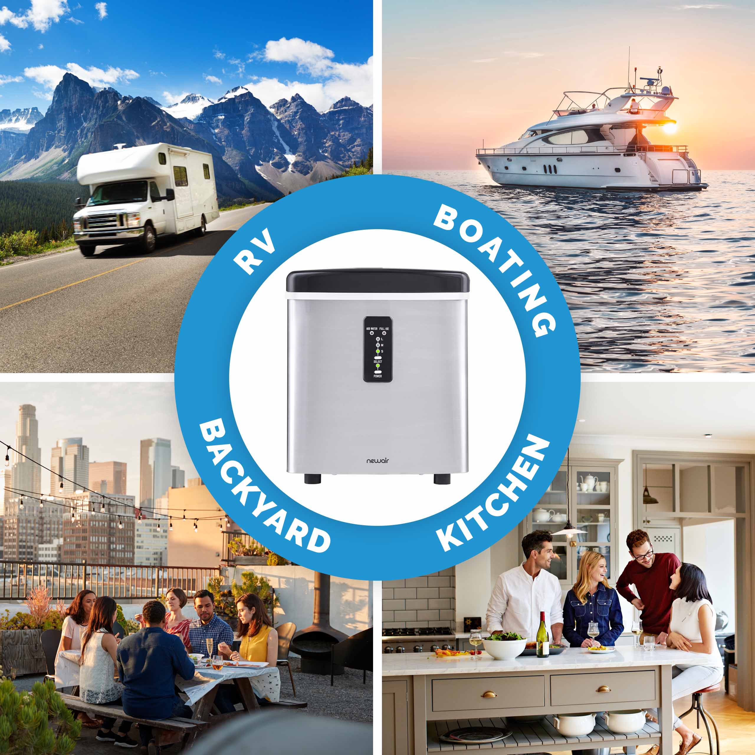 RV BOATING - BACKYARD KITCHEN