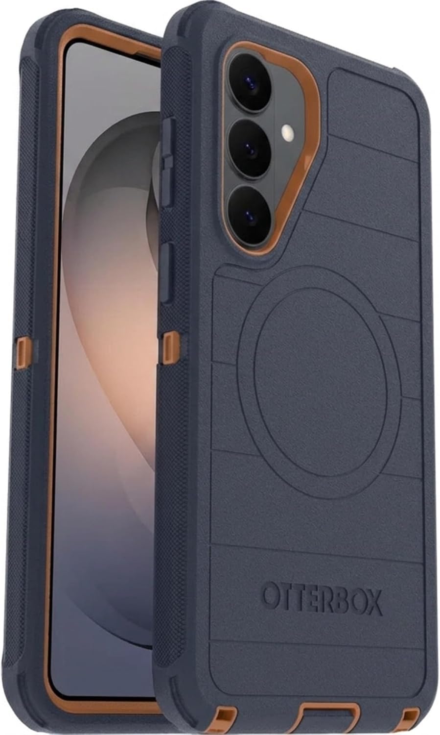 Navy Canyon (Blue & Orange)