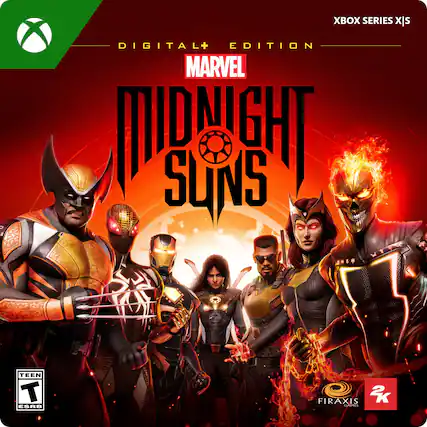 Xbox Series X Digital Edition Marvel's Midnight Suns Teen Titans Go! Firaxis 2K Games - T (Teen 13+)