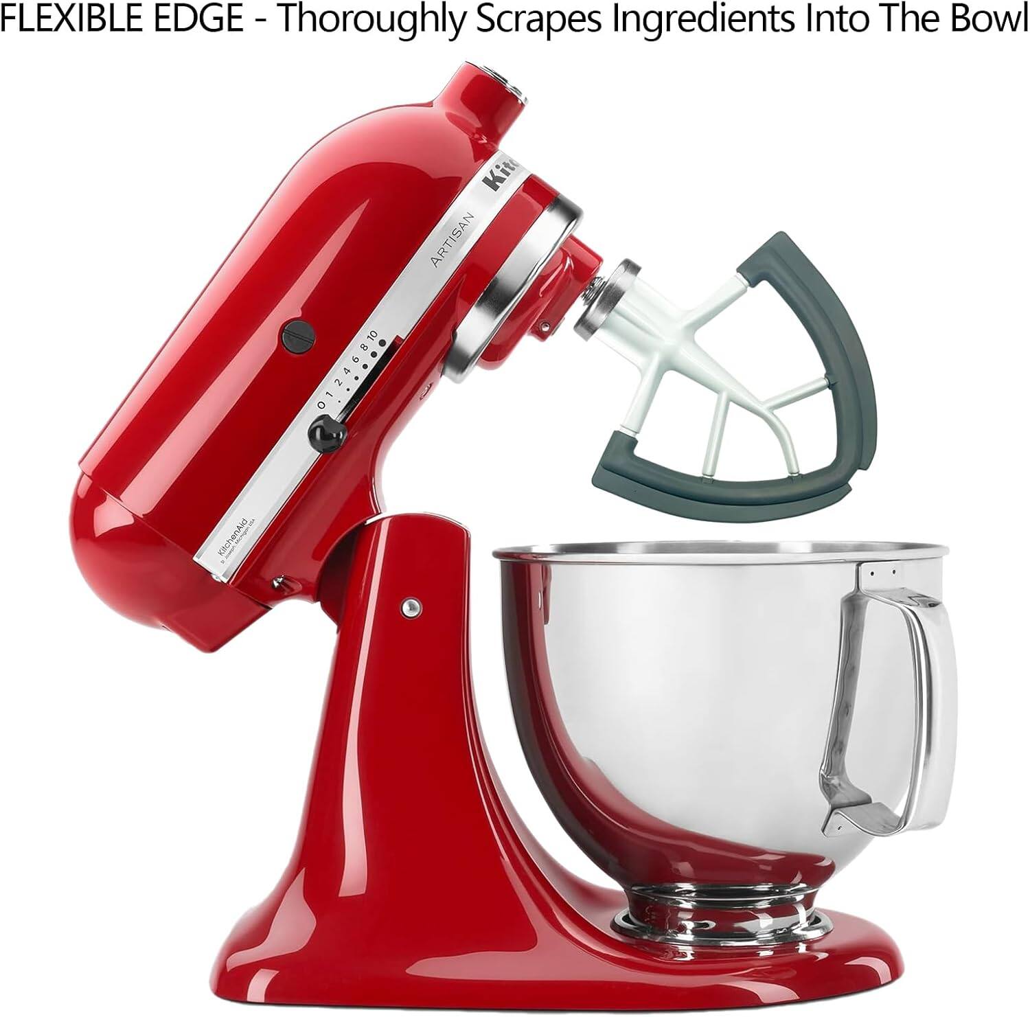 FLEXIBLE EDGE - Thoroughly Scrapes Ingredients Into The Bowl

ARTISAN

0 1 2 3 4 5 6 7 8 10