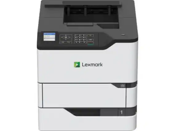 Front. Lexmark - Lexmark MS823dn Single Function Monochrome Duplex Laser Printer - Monochrome.