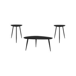 Coaster Co. of America Odessa 3 piece Triangular Coffee and End Table ...