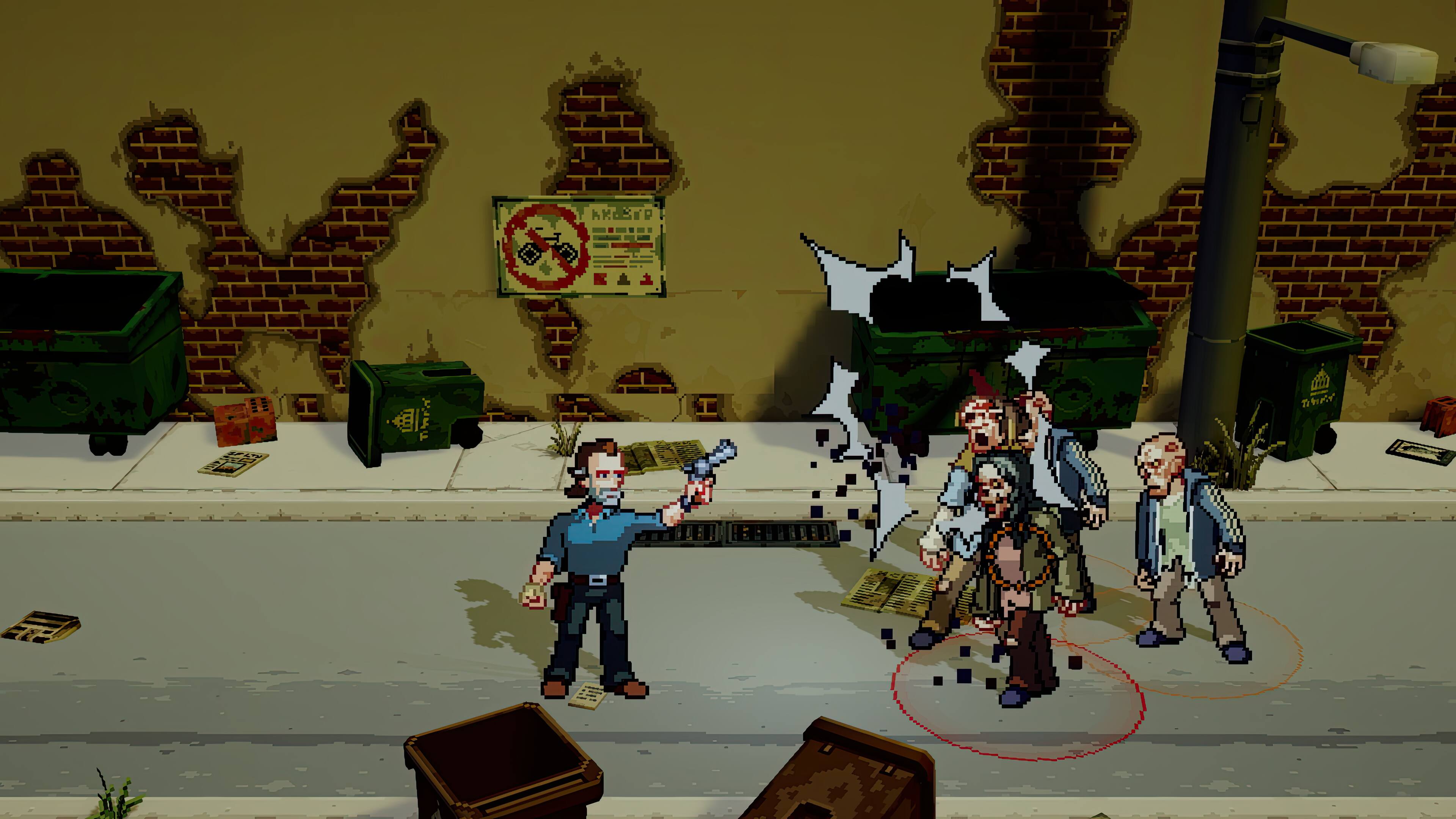 Angle. Trailmark - The Walking Dead: Streets of Survival.
