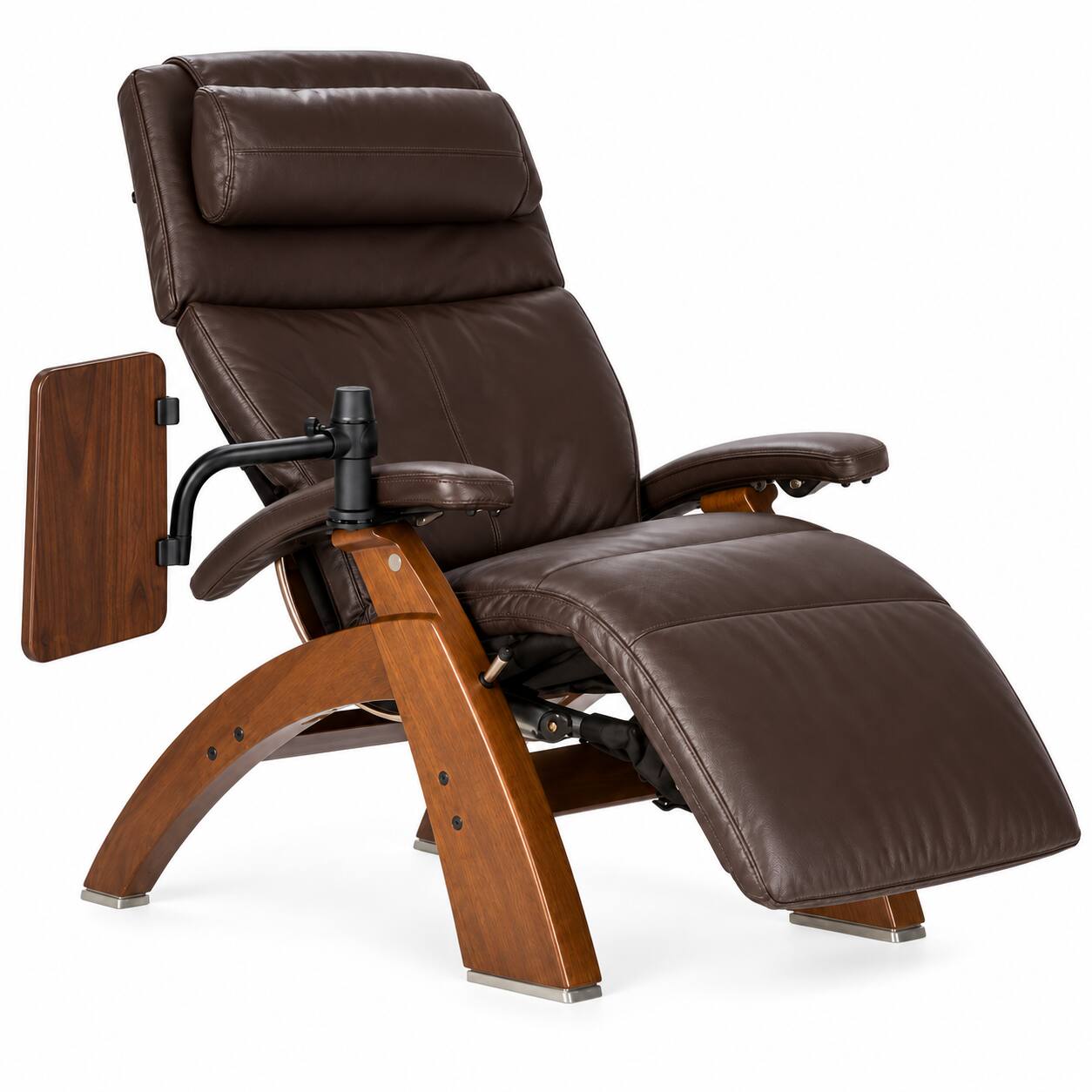Alt View 1. Human Touch - Perfect Chair Laptop Desk Accessory for PC-365, PC-420 & PC-610 Zero Gravity Recliners - Dark Walnut.