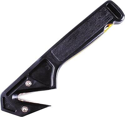 Front. Cosco - Plastic/Metal Band/Strap Knife - Black.
