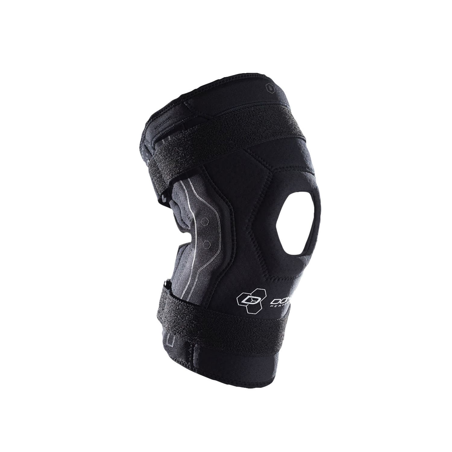 Front. DonJoy - DonJoy Performance Bionic Knee Brace (Black/Extra Large) - Black.