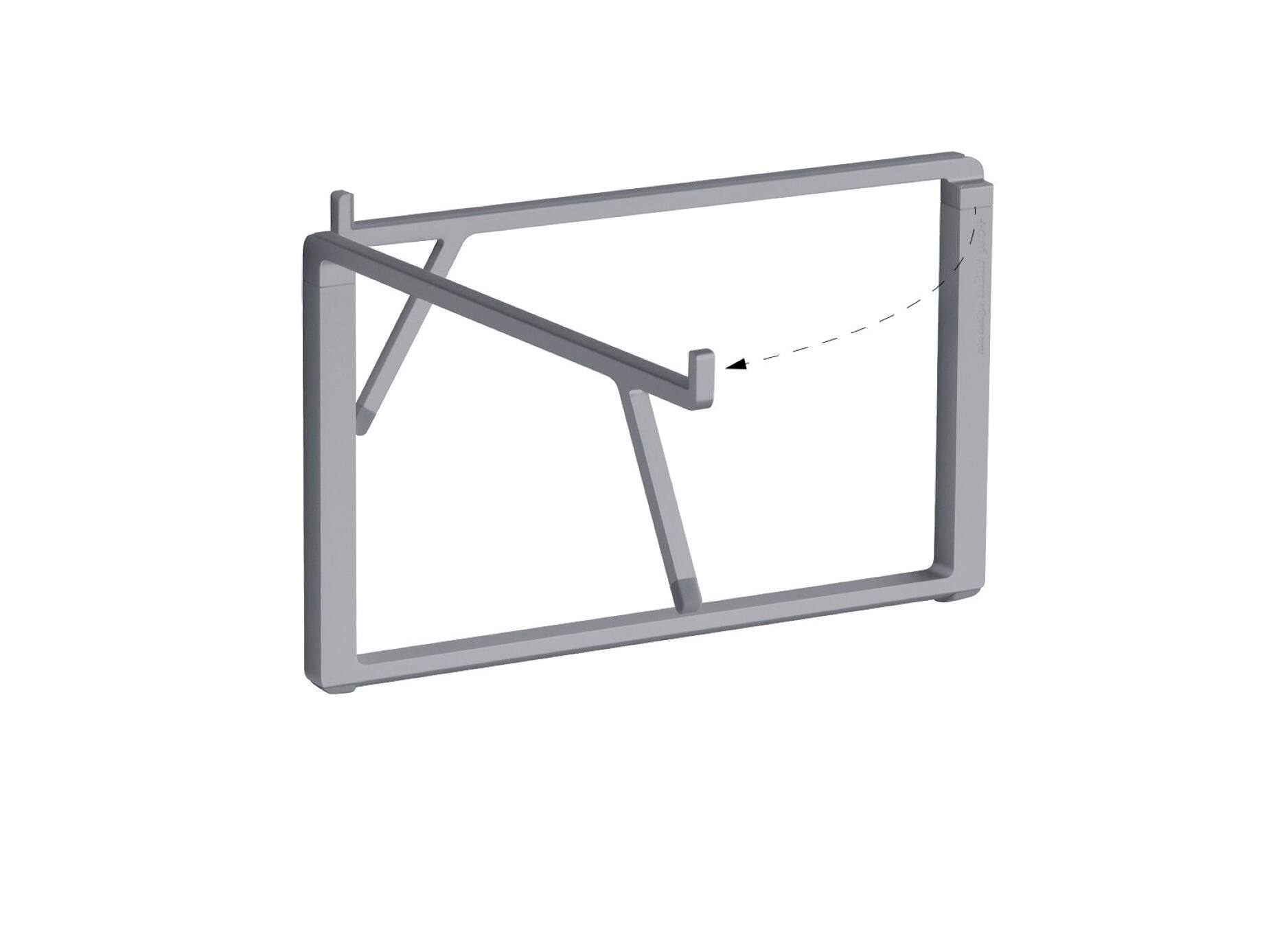 Left. Rain Design - Rain Design mBar Pro + Plus Foldable Laptop Stand - Space Gray.
