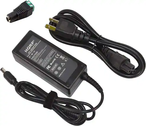 HQRP AC ADAPTER
CAUTION:
INPUT: 100-240V~1.5A
OUTPUT: 12V 2.5A
ROHS
CE
MADE IN CHINA