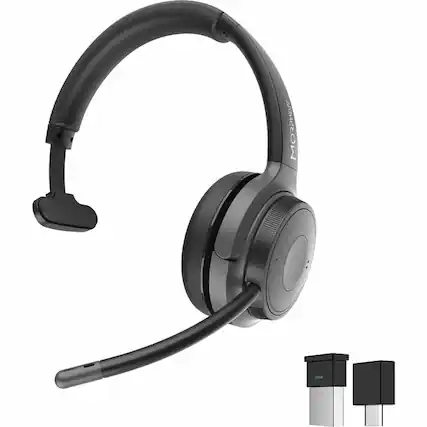 Front. Morpheus 360 - Morpheus 360 Advantage Wireless Mono Headset with Detachable Boom Microphone HS6200MBT - Comfortable - 32 Ohm - 20 Hz - Unknown.