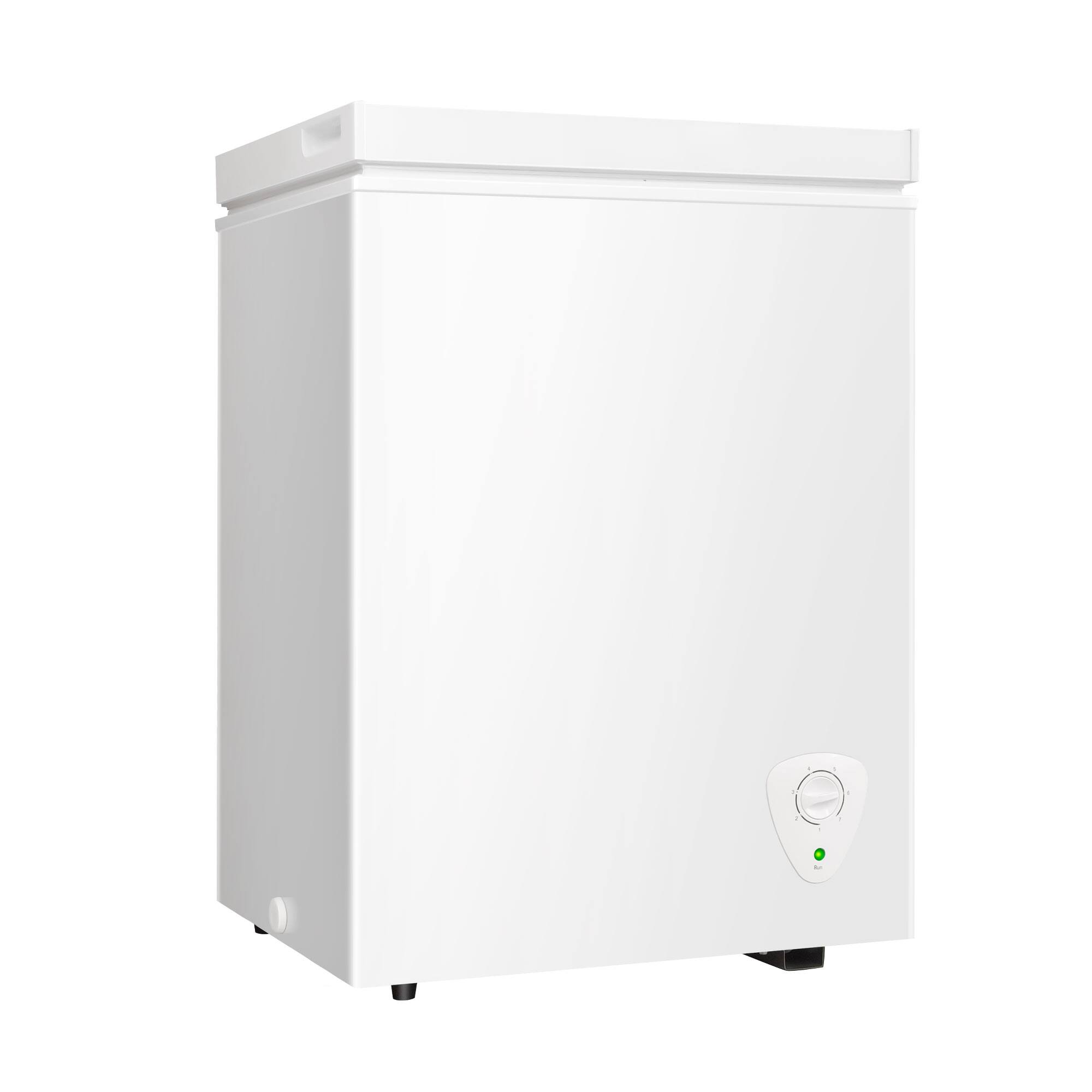 Angle. Parrot Uncle - 3.5 Cu. Ft Garage Compact Ready Chest Freezer - White.