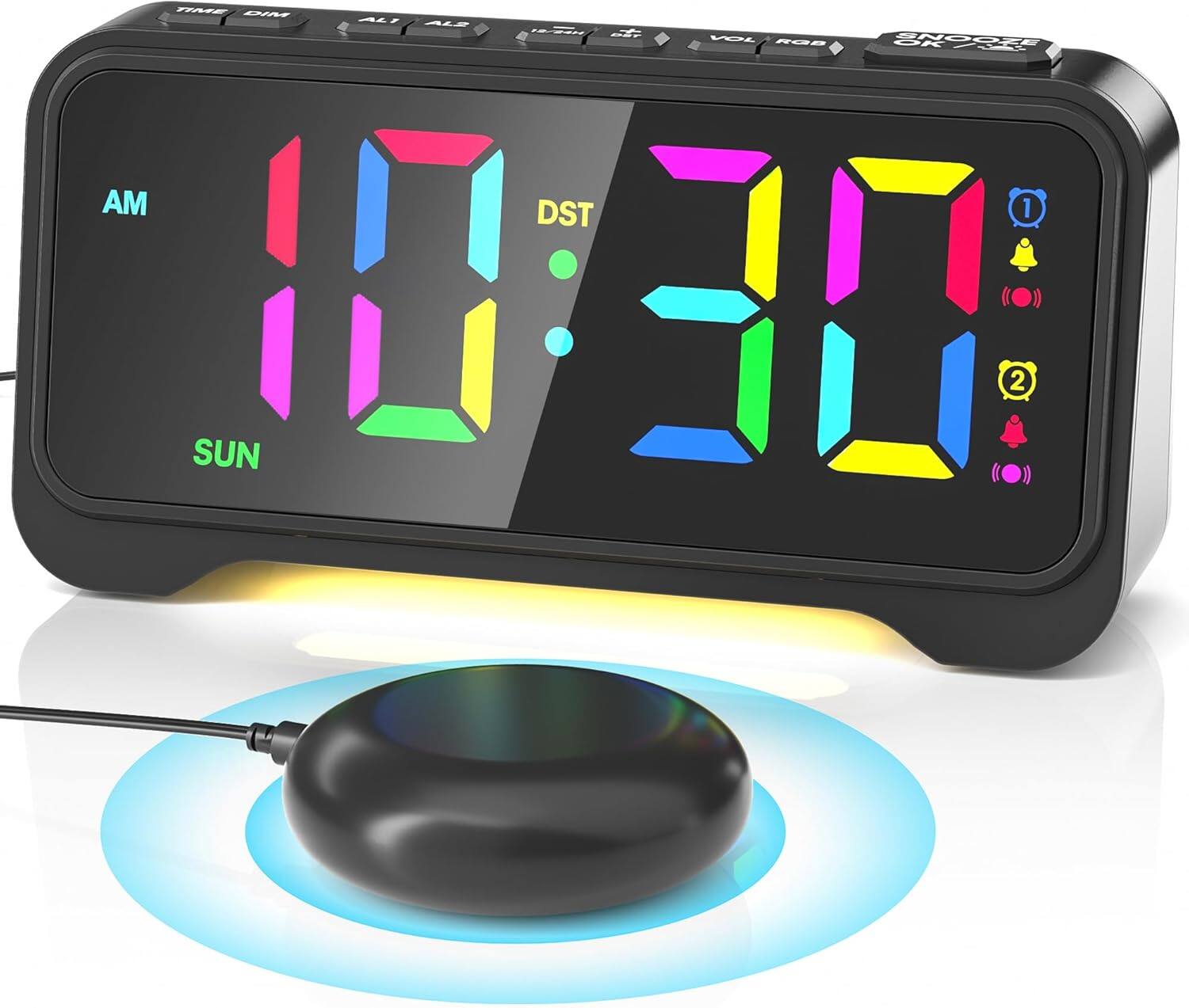 Black With Bed Shaker