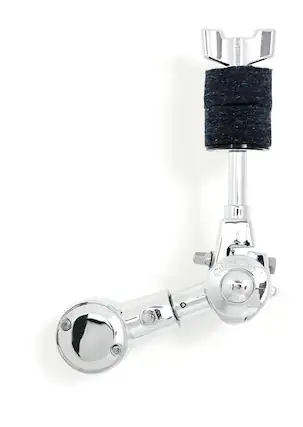 Front. Gibraltar Hardware - Deluxe Cymbal Tilter with Gearless Brake Design.