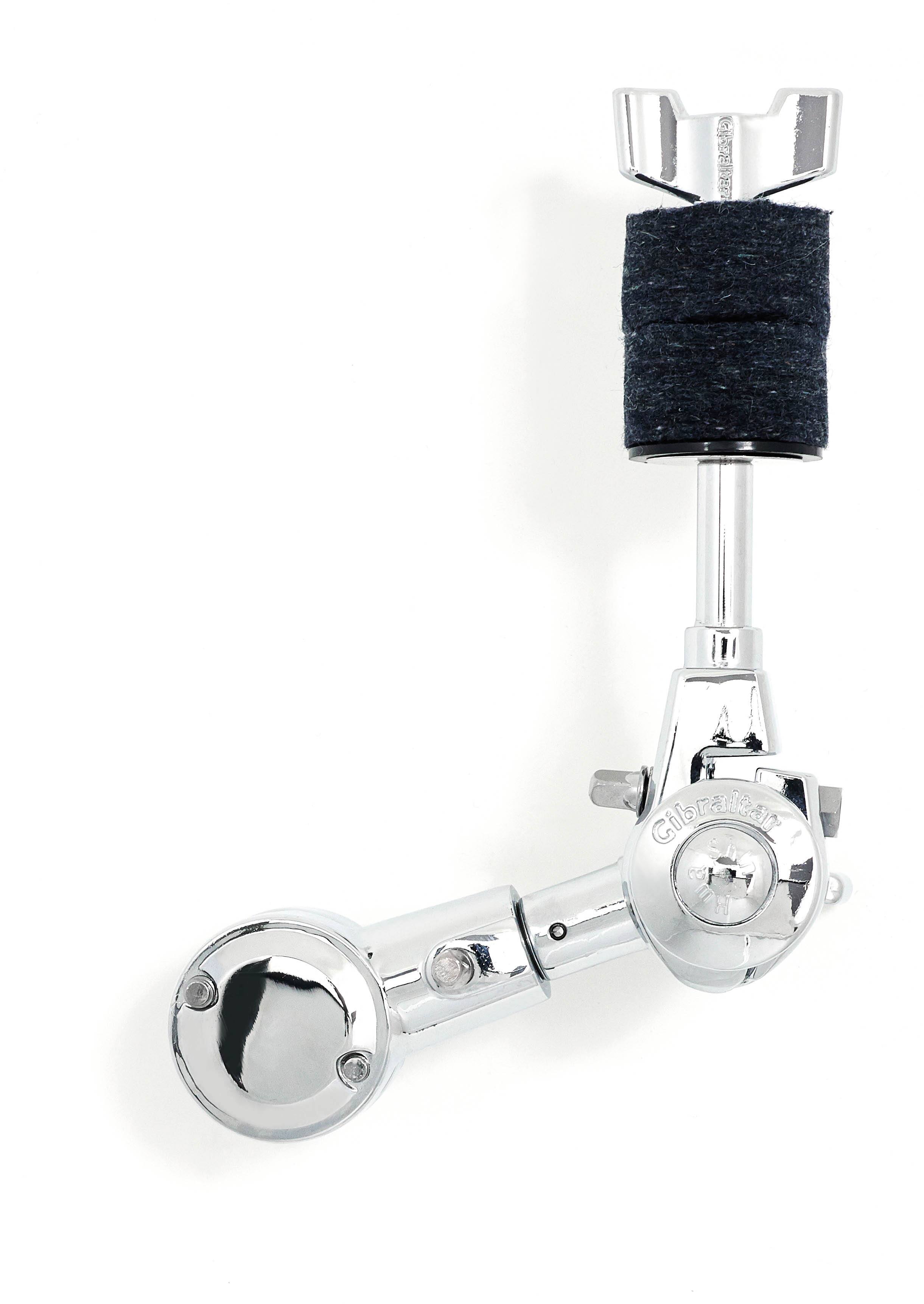 Front. Gibraltar Hardware - Deluxe Cymbal Tilter with Gearless Brake Design.