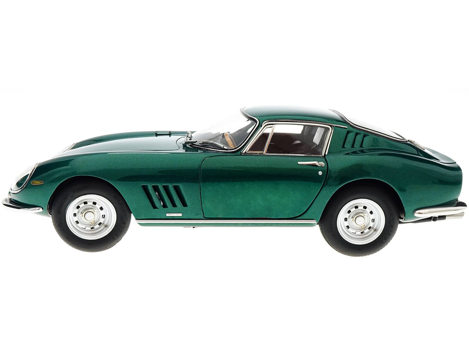 Alt View 1. CMC - 1966 Ferrari 275 GTB/C Verde Pino Green Metallic Limited Edition to 1000 pieces Worldwide 1/18 Diecast Model Car by CMC.