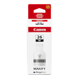 Canon - MegaTank GI-26 Ink Bottle - Pigment Black