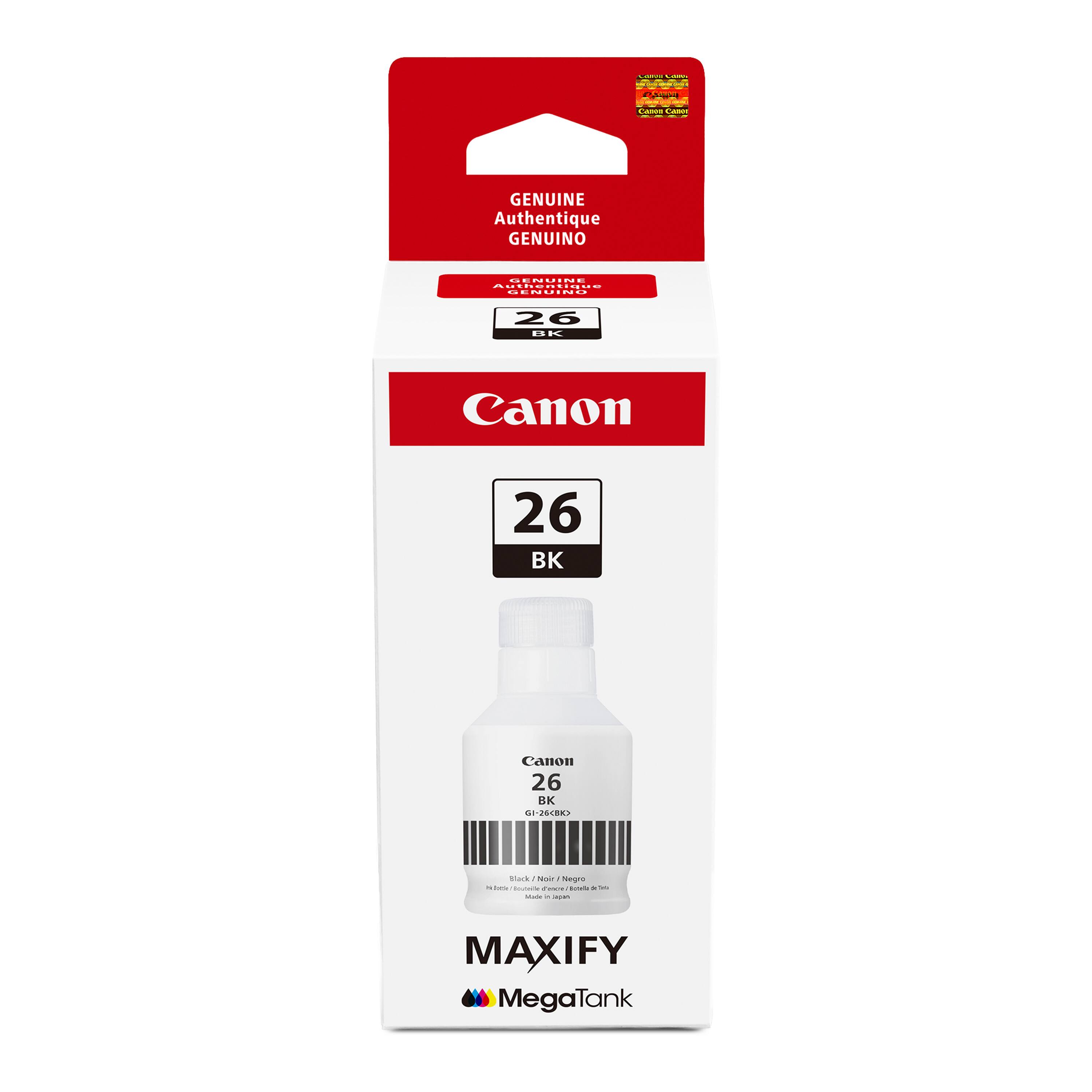Canon - MegaTank GI-26 Ink Bottle - Pigment Black